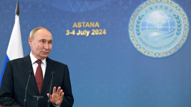 Президент РФ Владимир Путин