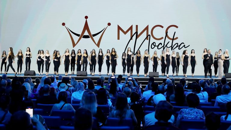 Конкурс Мисс Москва на Международной выставке-форуме Россия Конкурс Мисс Москва на Международной выставке-форуме Россия