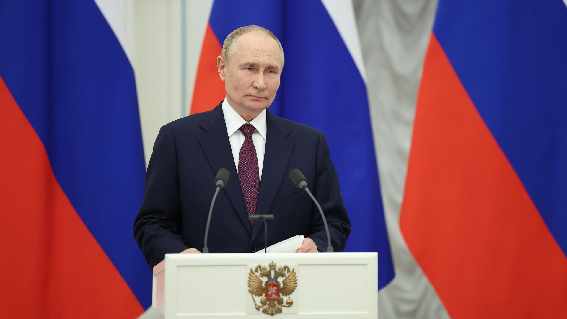 Президент России Владимир Путин Президент России Владимир Путин - РИА Новости, 1920, 08.05.2025