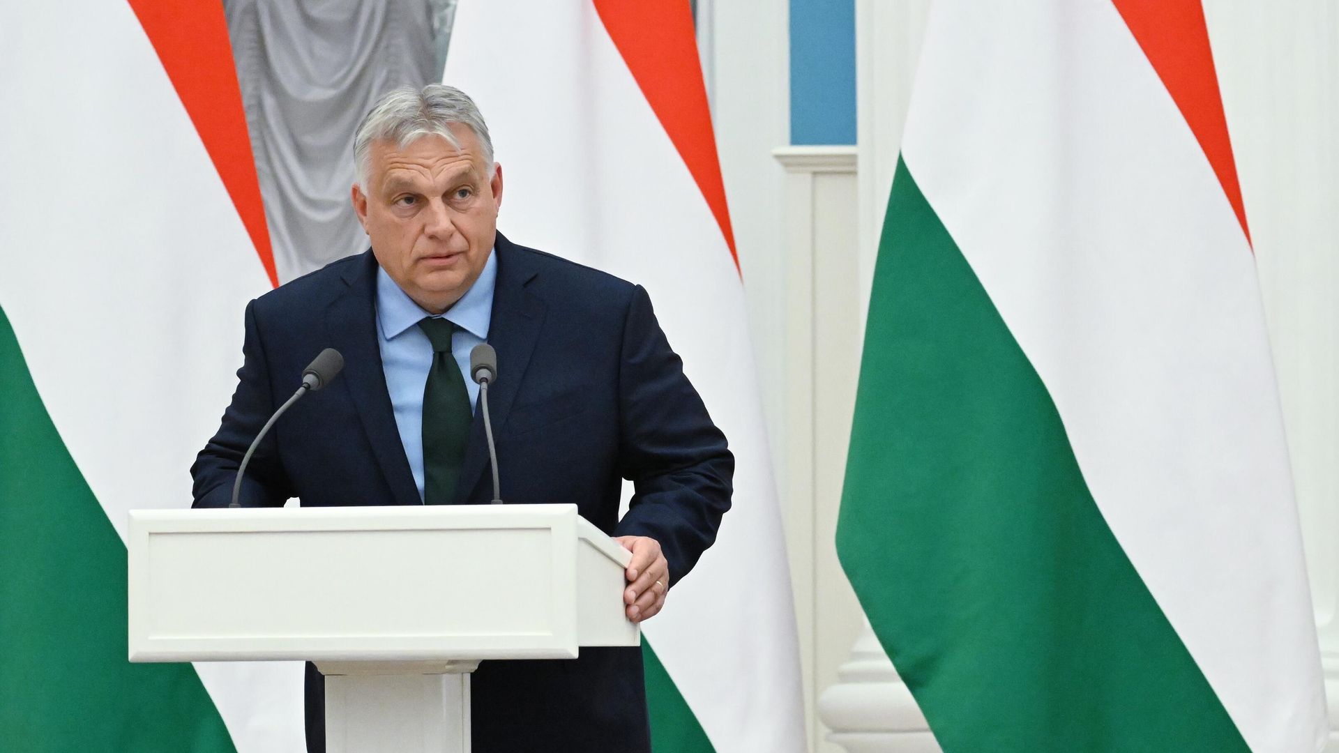 Премьер-министр Венгрии Виктор Орбан Премьер-министр Венгрии Виктор Орбан - РИА Новости, 1920, 06.07.2024