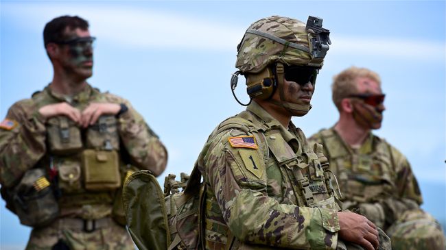 Американские военнослужащие