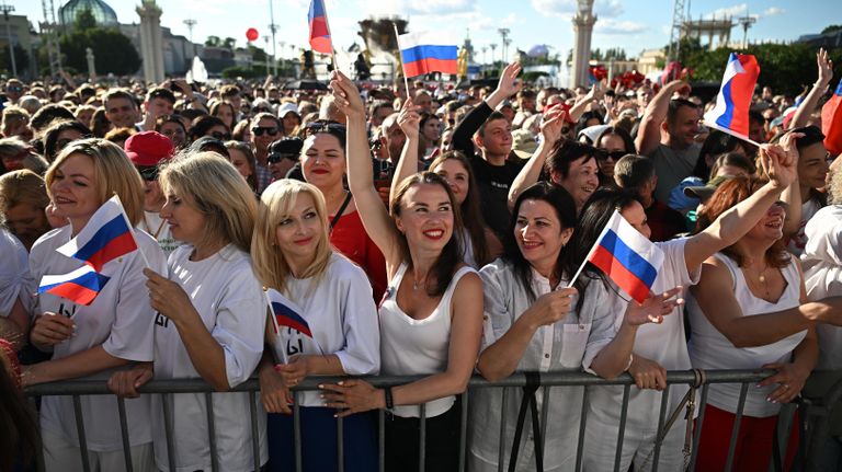 Торжественный концерт Россия нигде не заканчивается, посвящённый завершению выставки