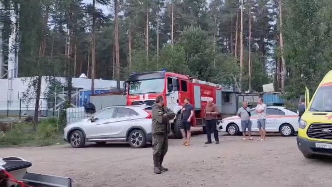 Место происшествия, где произошло нападение медведя на женщину в Парголово Ленинградской области. 11 июля 2024 Место происшествия, где произошло нападение медведя на женщину в Парголово Ленинградской области. 11 июля 2024 - РИА Новости, 1920, 11.07.2024