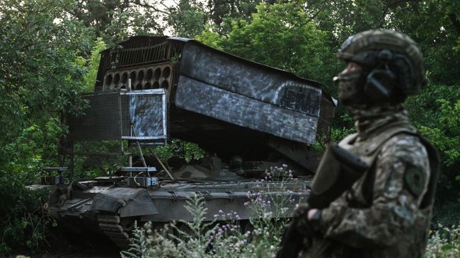 ТОС-1А Солнцепек группировки Центр в зоне СВО