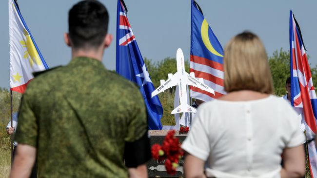 Памятные мероприятия на месте крушения пассажирского лайнера Boeing-777 (MH17) в селе Грабово Донецкой Народной Республики