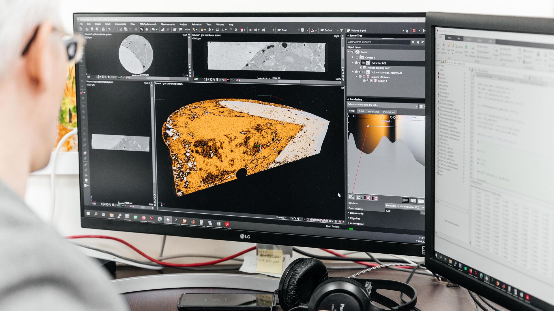 Интерфейс программного обеспечения по томографии керна ученых ТПУ Интерфейс программного обеспечения по томографии керна ученых ТПУ - РИА Новости, 1920, 22.07.2024