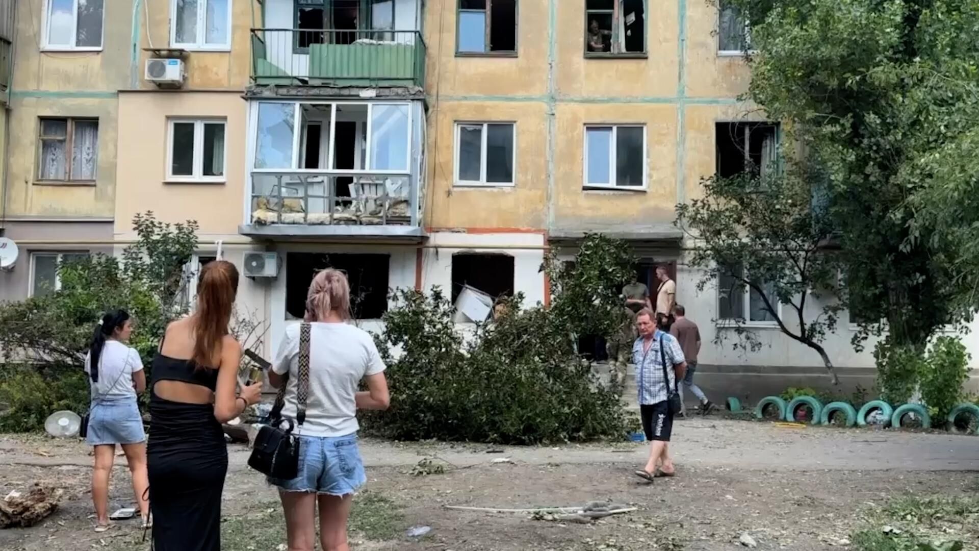 Последствия взрыва в многоквартирном доме в Макеевке Последствия взрыва в многоквартирном доме в Макеевке - РИА Новости, 1920, 21.07.2024