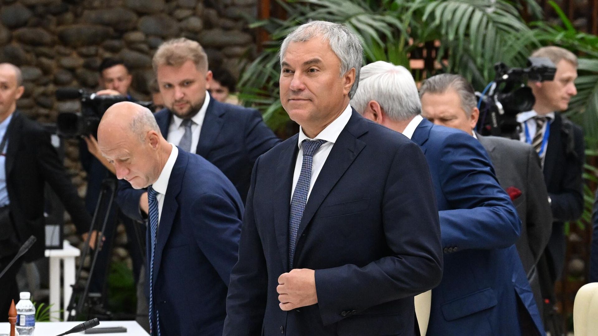 Председатель Государственной Думы РФ Вячеслав Володин во время визита в Гавану Председатель Государственной Думы РФ Вячеслав Володин во время визита в Гавану - РИА Новости, 1920, 21.07.2024