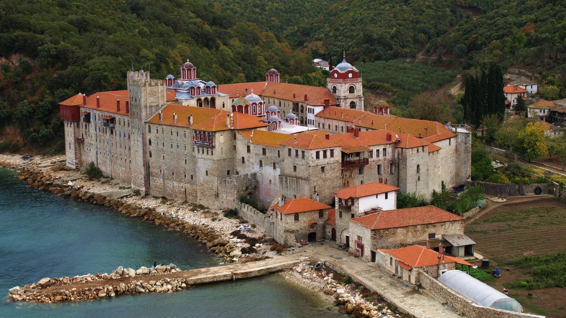 Монастырь Эсфигмен Монастырь Эсфигмен - РИА Новости, 1920, 17.10.2025