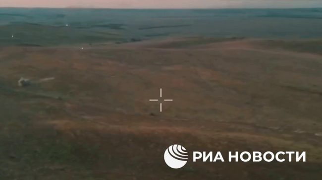Кадры штурма позиций ВСУ в районе населенного пункта Переездное в ДНР