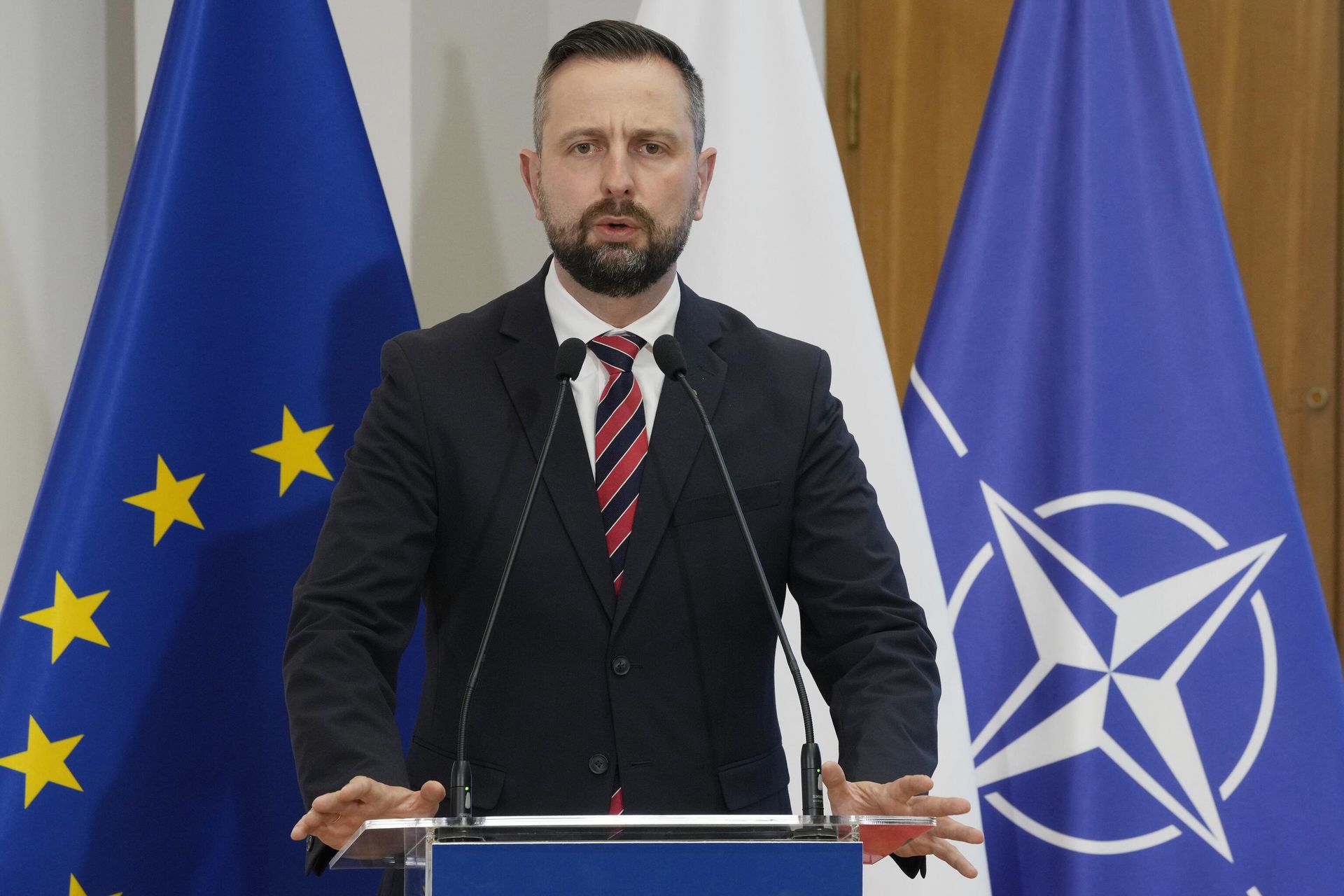 Министр обороны Польши Владислав Косиняк-Камыш Министр обороны Польши Владислав Косиняк-Камыш - РИА Новости, 1920, 17.10.2025