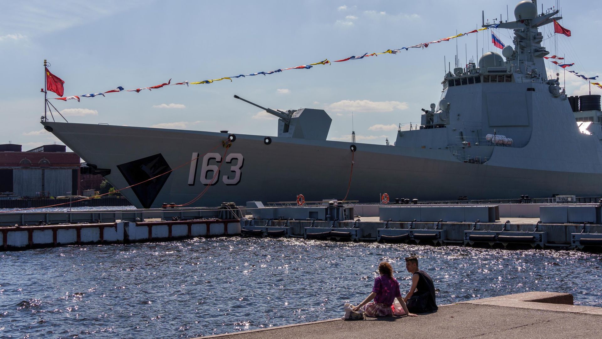 Китайский эсминец Цзяо Цзо прибыл в Петербург для участия в параде ВМФ Китайский эсминец Цзяо Цзо прибыл в Петербург для участия в параде ВМФ - РИА Новости, 1920, 23.07.2024