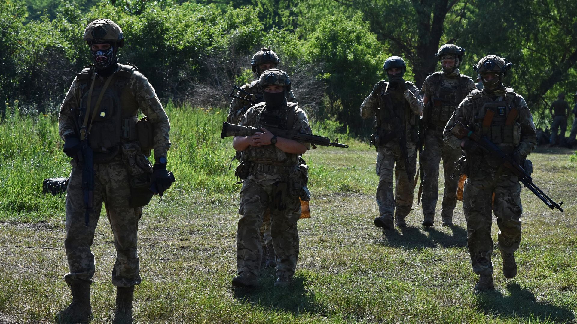 Военнослужащие в Запорожской области Военнослужащие в Запорожской области - РИА Новости, 1920, 26.07.2024