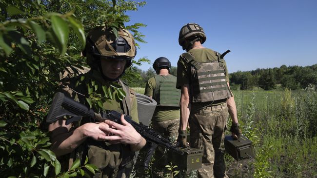 Украинские военные