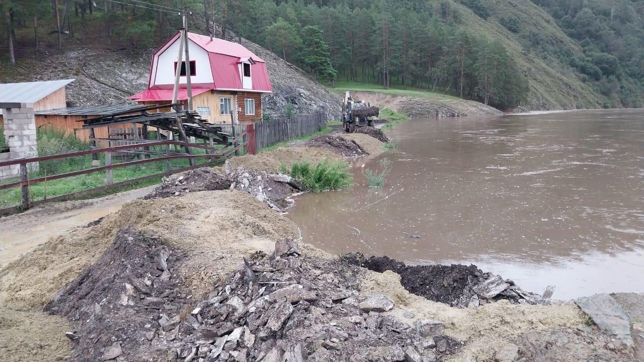 Паводок в деревне Миндигулово в Башкирии Паводок в деревне Миндигулово в Башкирии - РИА Новости, 1920, 27.07.2024