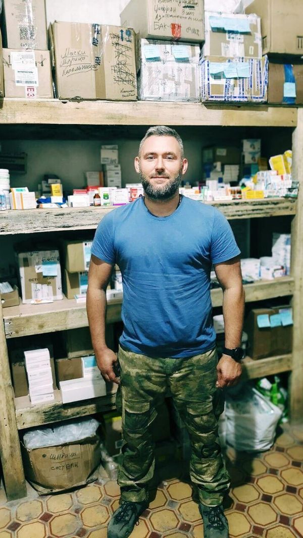 Рузай в расположении медиков