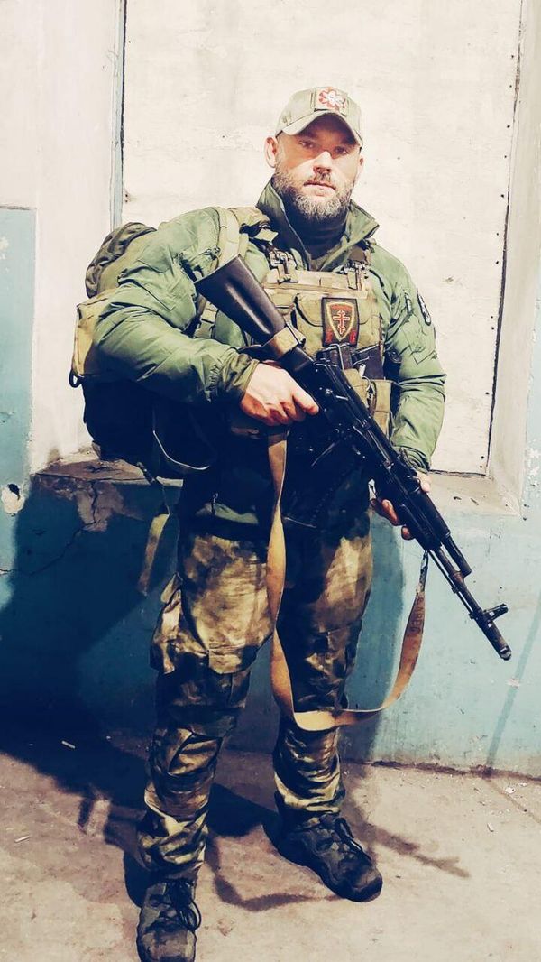 Рузай перед выходом на позиции