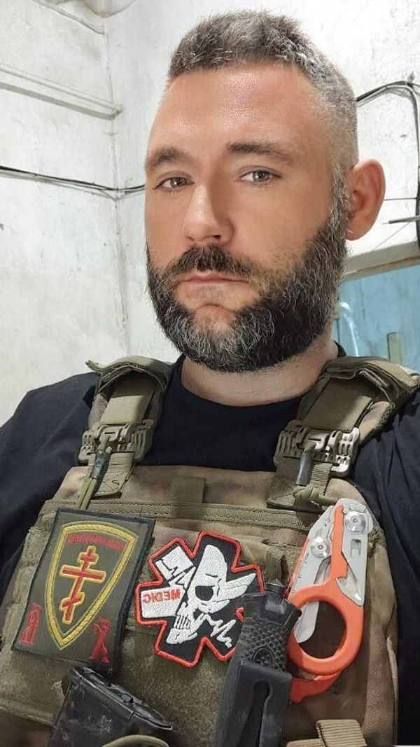 Сергей собирается обратно на фронт