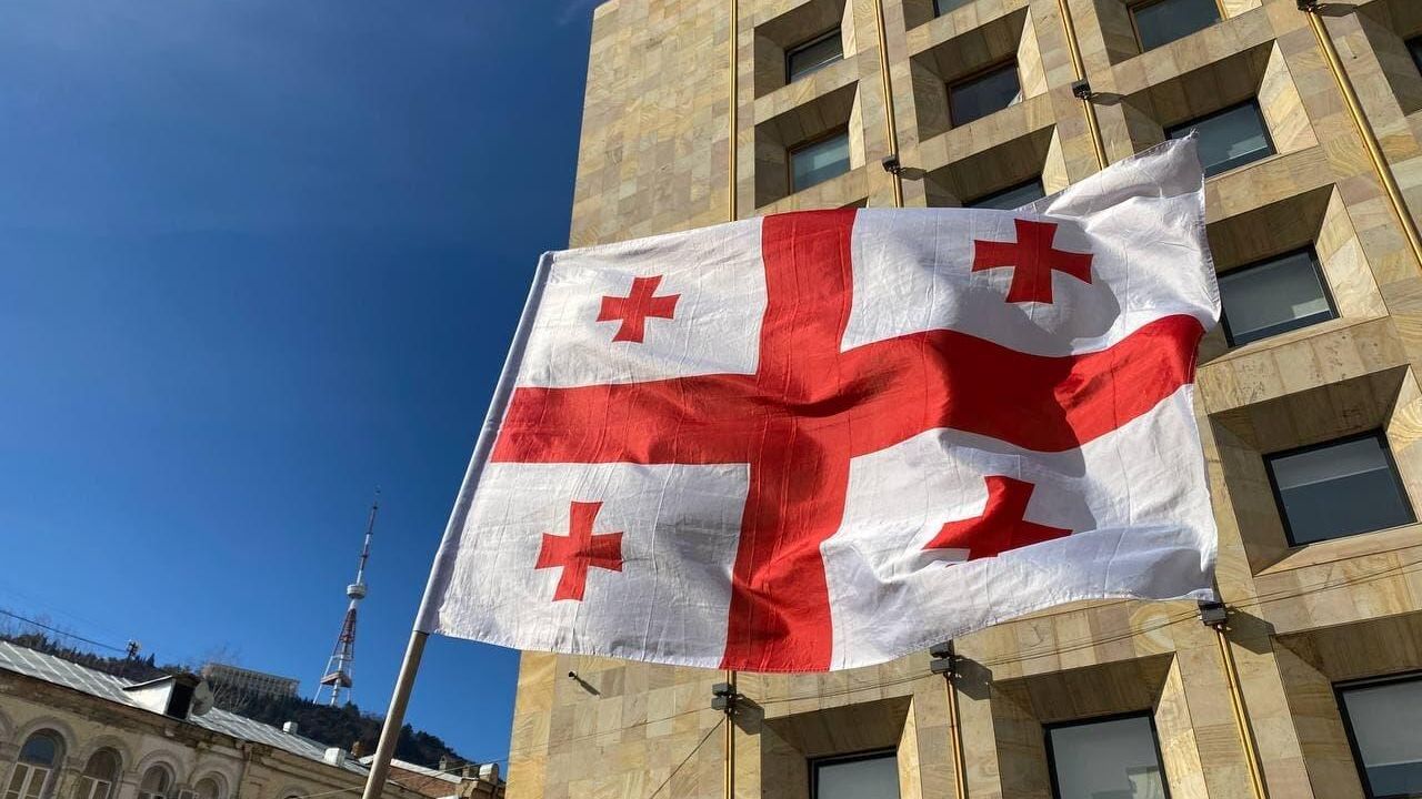 Акция протеста оппозиции в Тбилиси Акция протеста оппозиции в Тбилиси - РИА Новости, 1920, 09.11.2024