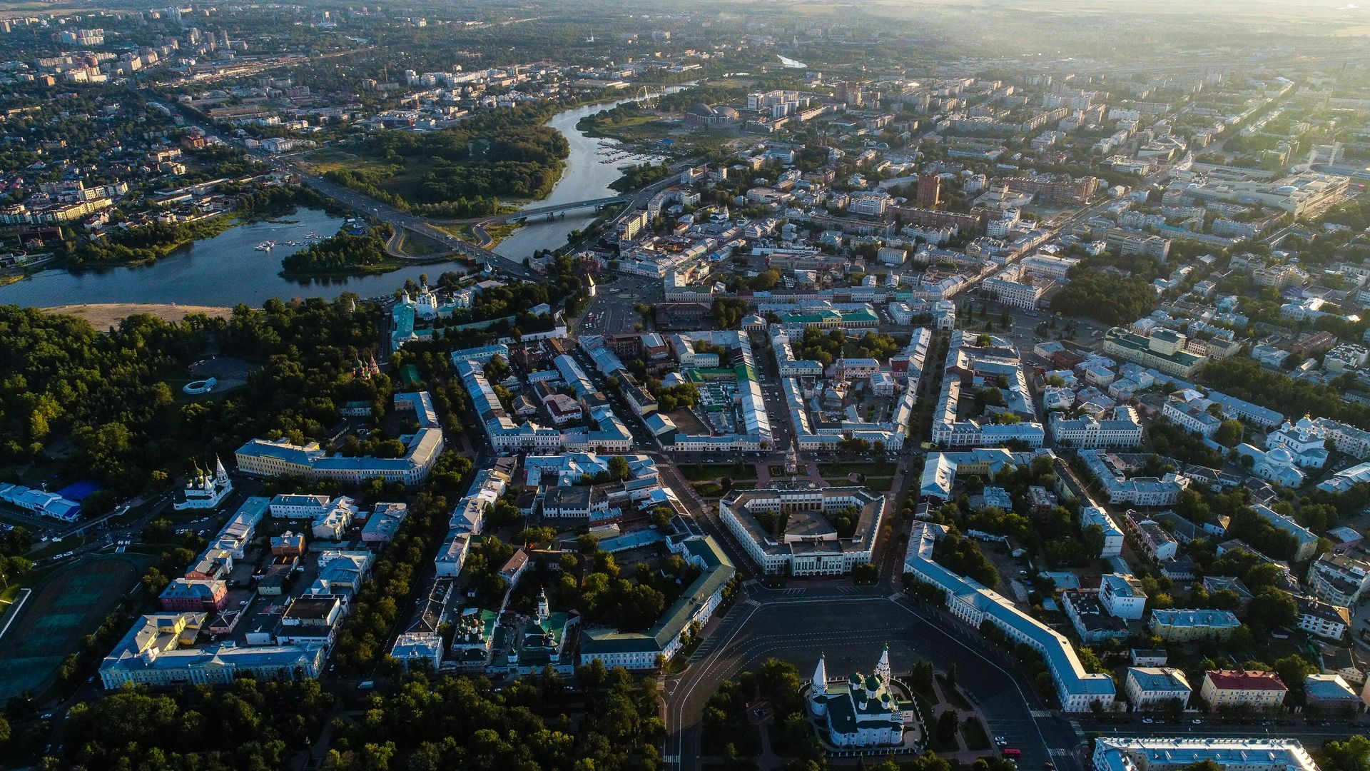 Центр Ярославля Центр Ярославля - РИА Новости, 1920, 12.08.2024