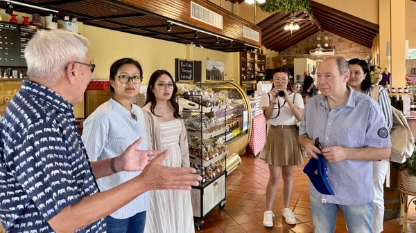 В магазине на винодельне GranMonte, Таиланд В магазине на винодельне GranMonte, Таиланд