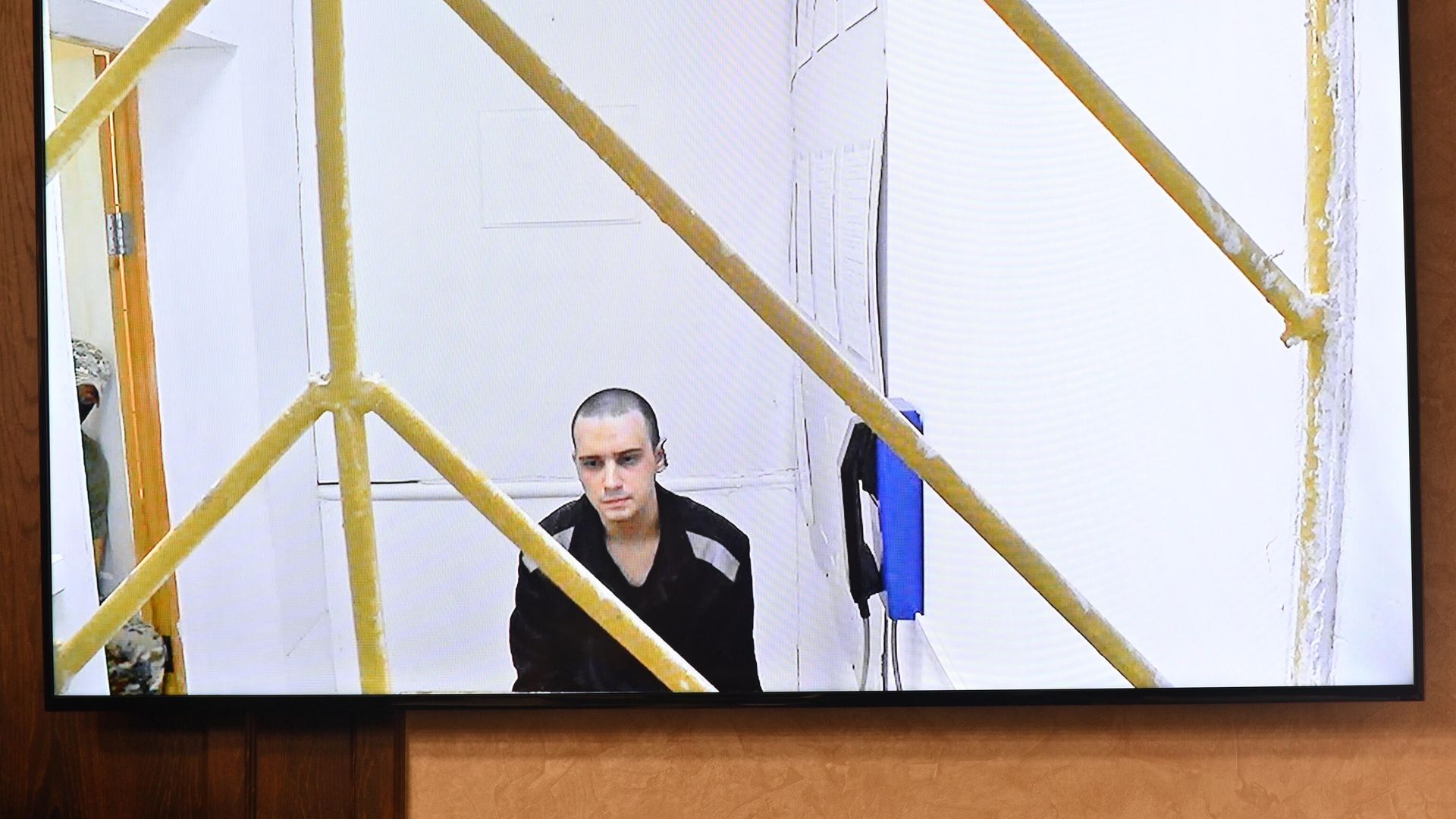 Один из захватчиков заложников в СИЗО Ростова-на-Дону Даниил Камнев во время оглашения приговора Южным окружным военным судом в Ростове-на-Дону - РИА Новости, 1920, 31.01.2025