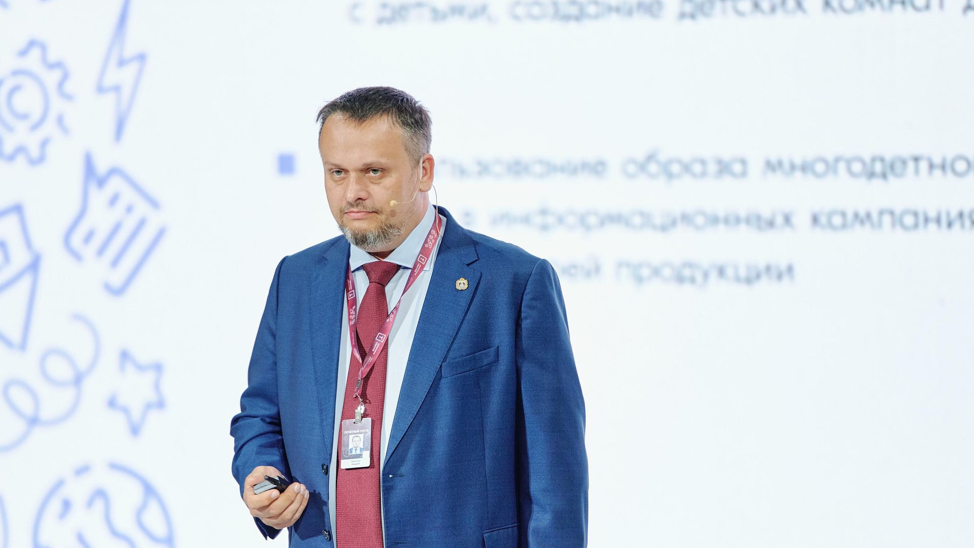 Губернатор Новгородской области Андрей Никитин на форуме Территория смыслов Губернатор Новгородской области Андрей Никитин на форуме Территория смыслов - РИА Новости, 1920, 02.08.2024