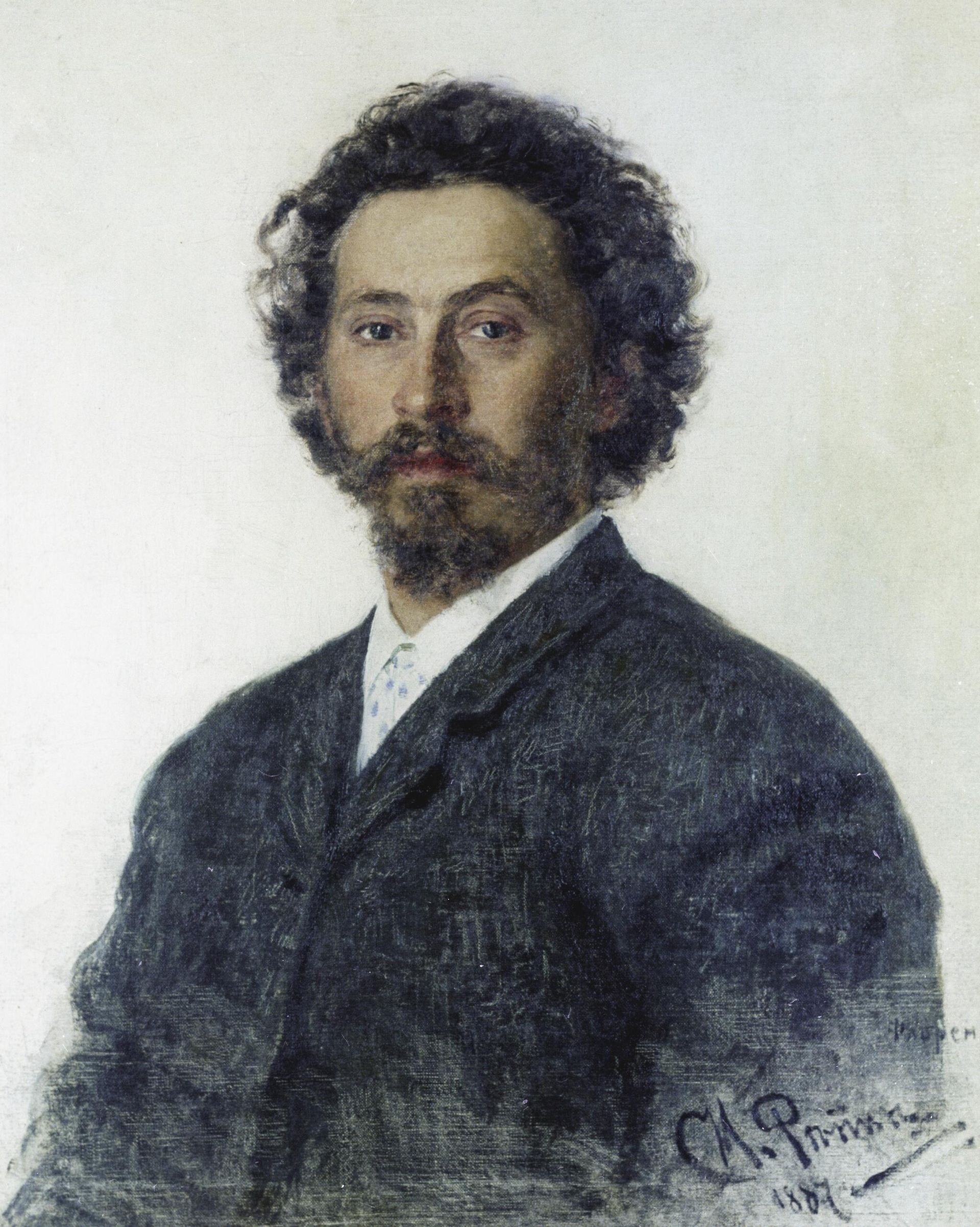 Картина Автопортрет. Художник Илья Ефимович Репин, 1887 год Картина Автопортрет. Художник Илья Ефимович Репин, 1887 год - РИА Новости, 1920, 30.04.2025