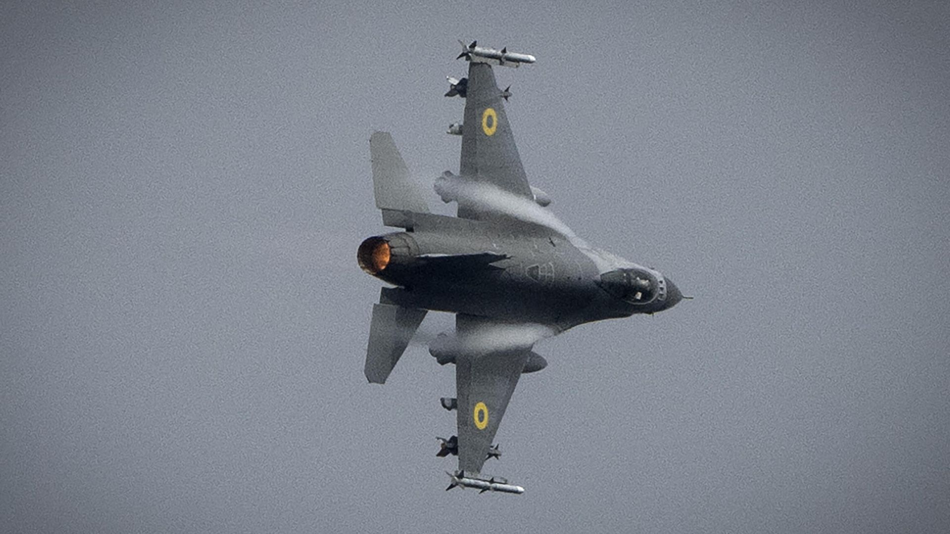 Истребитель F-16 ВВС Украины Истребитель F-16 ВВС Украины - РИА Новости, 1920, 09.09.2024