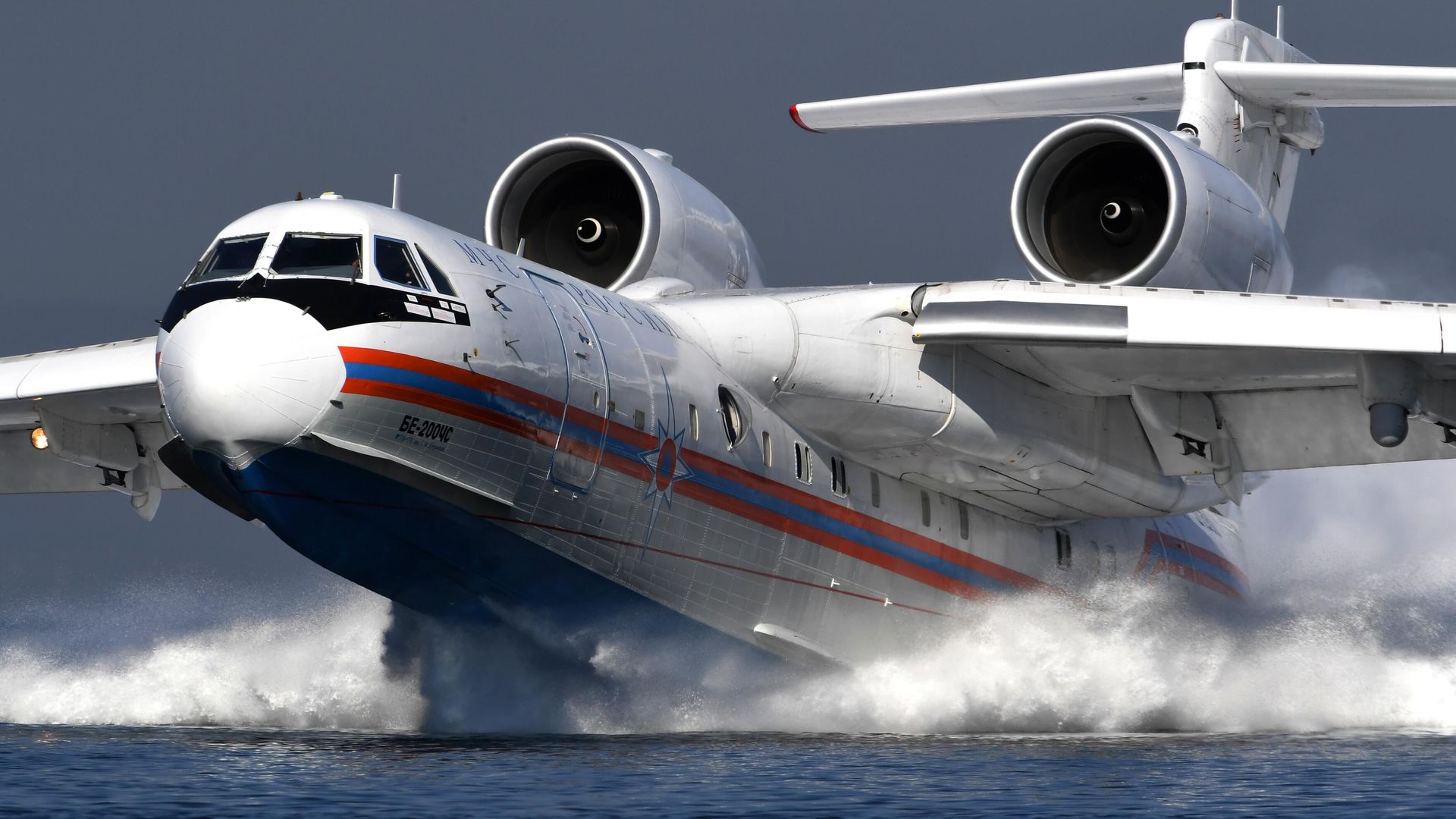 Многоцелевой самолет-амфибия Бе-200 Многоцелевой самолет-амфибия Бе-200 - РИА Новости, 1920, 30.07.2026
