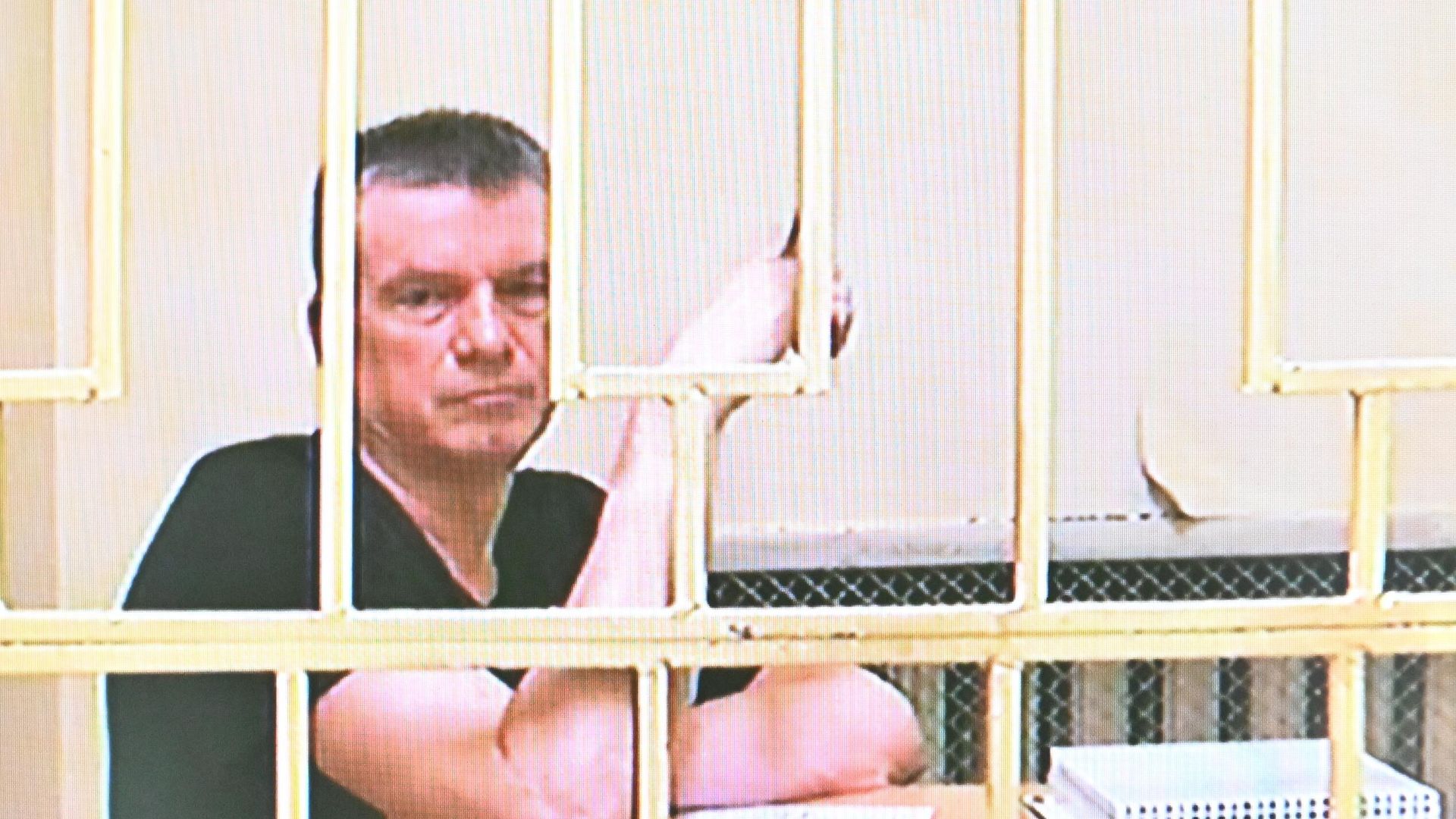 Начальник главного управления кадров Минобороны РФ генерал-лейтенант Юрий Кузнецов принимает участие в заседании по видеосвязи из СИЗО во время рассмотрения жалобы на продление срока ареста во Втором Западном окружном военном суде. 8 августа 2024 Начальник главного управления кадров Минобороны РФ генерал-лейтенант Юрий Кузнецов принимает участие в заседании по видеосвязи из СИЗО во время рассмотрения жалобы на продление срока ареста во Втором Западном окружном военном суде. 8 августа 2024 - РИА Новости, 1920, 08.08.2024