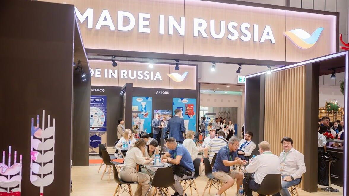 Экспозиция Made in Russia на выставке VietFood & Beverage стала одной из самых популярных Экспозиция Made in Russia на выставке VietFood & Beverage стала одной из самых популярных - РИА Новости, 1920, 08.08.2024