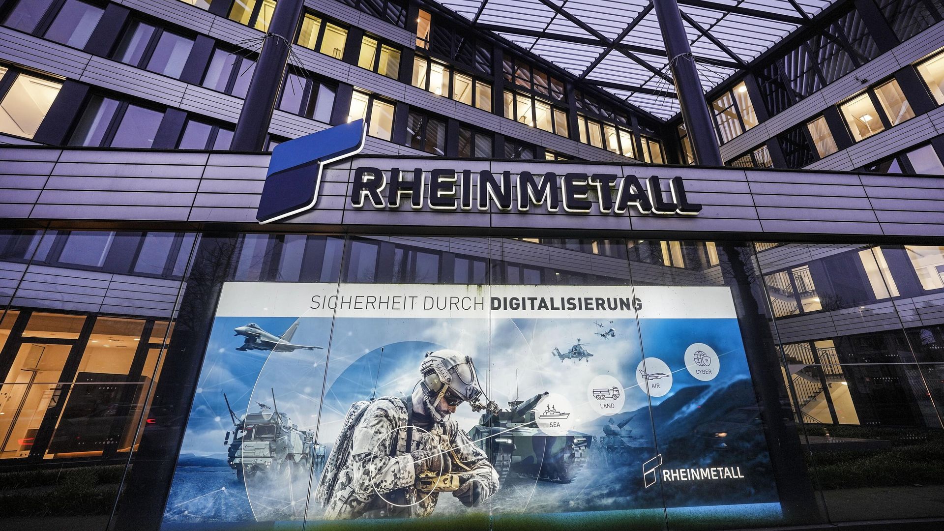 Штаб-квартира немецкого оружейного концерна Rheinmetall Штаб-квартира немецкого оружейного концерна Rheinmetall - РИА Новости, 1920, 21.08.2024