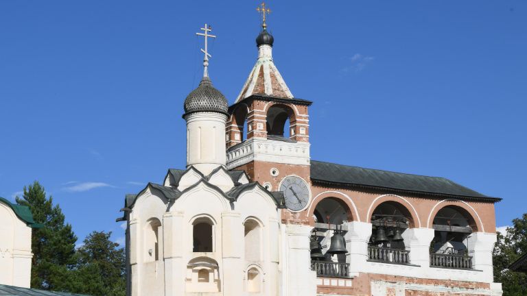 Звонница Спасо-Евфимиева монастыря в Суздале Звонница Спасо-Евфимиева монастыря в Суздале