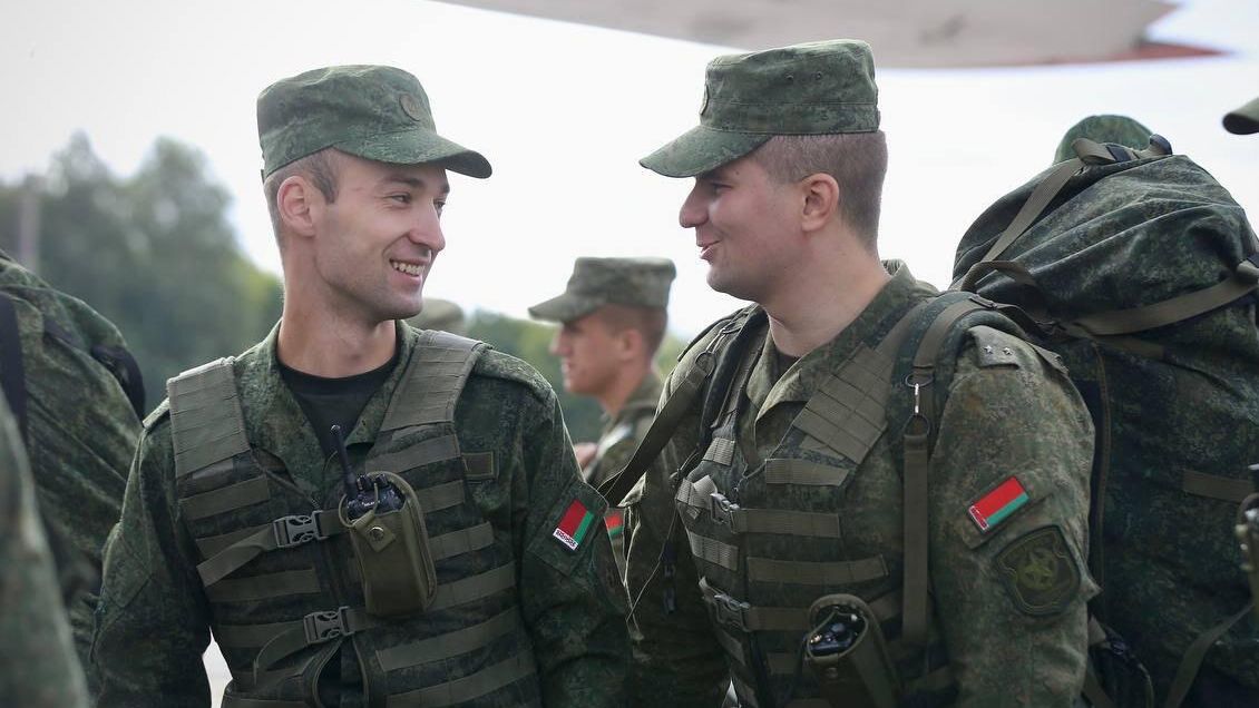 Военнослужащие Военно-воздушных сил и войск противовоздушной обороны Белоруссии убывают в Российскую Федерацию для участия в совместном оперативно-тактическом учении с боевой стрельбой Военнослужащие Военно-воздушных сил и войск противовоздушной обороны Белоруссии убывают в Российскую Федерацию для участия в совместном оперативно-тактическом учении с боевой стрельбой - РИА Новости, 1920, 12.08.2024