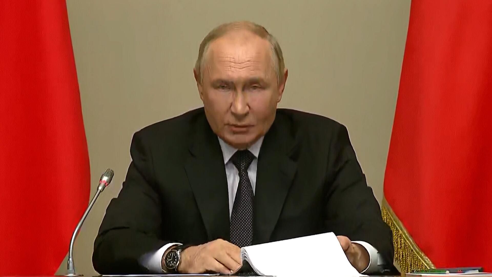 Путин об увеличении числа желающих участвовать в СВО Путин об увеличении числа желающих участвовать в СВО - РИА Новости, 1920, 12.08.2024