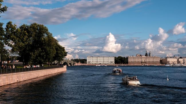 Вид на Санкт-Петербург