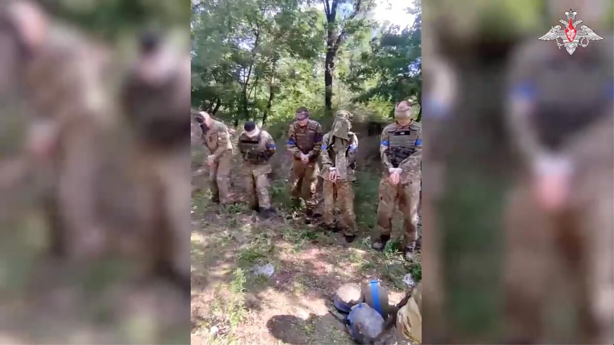 Пленные украинские военнослужащие Пленные украинские военнослужащие - РИА Новости, 1920, 25.10.2024