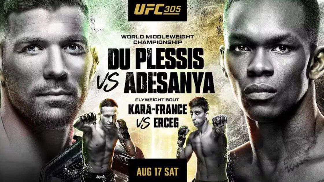 Официальный постер турнира UFC 305 Официальный постер турнира UFC 305 - РИА Новости, 1920, 18.08.2024