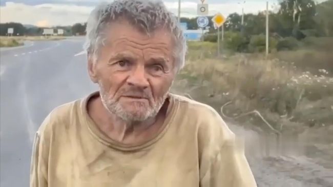 Пенсионер Александр Григорьев из Курской области, над которым издевались солдаты ВСУ