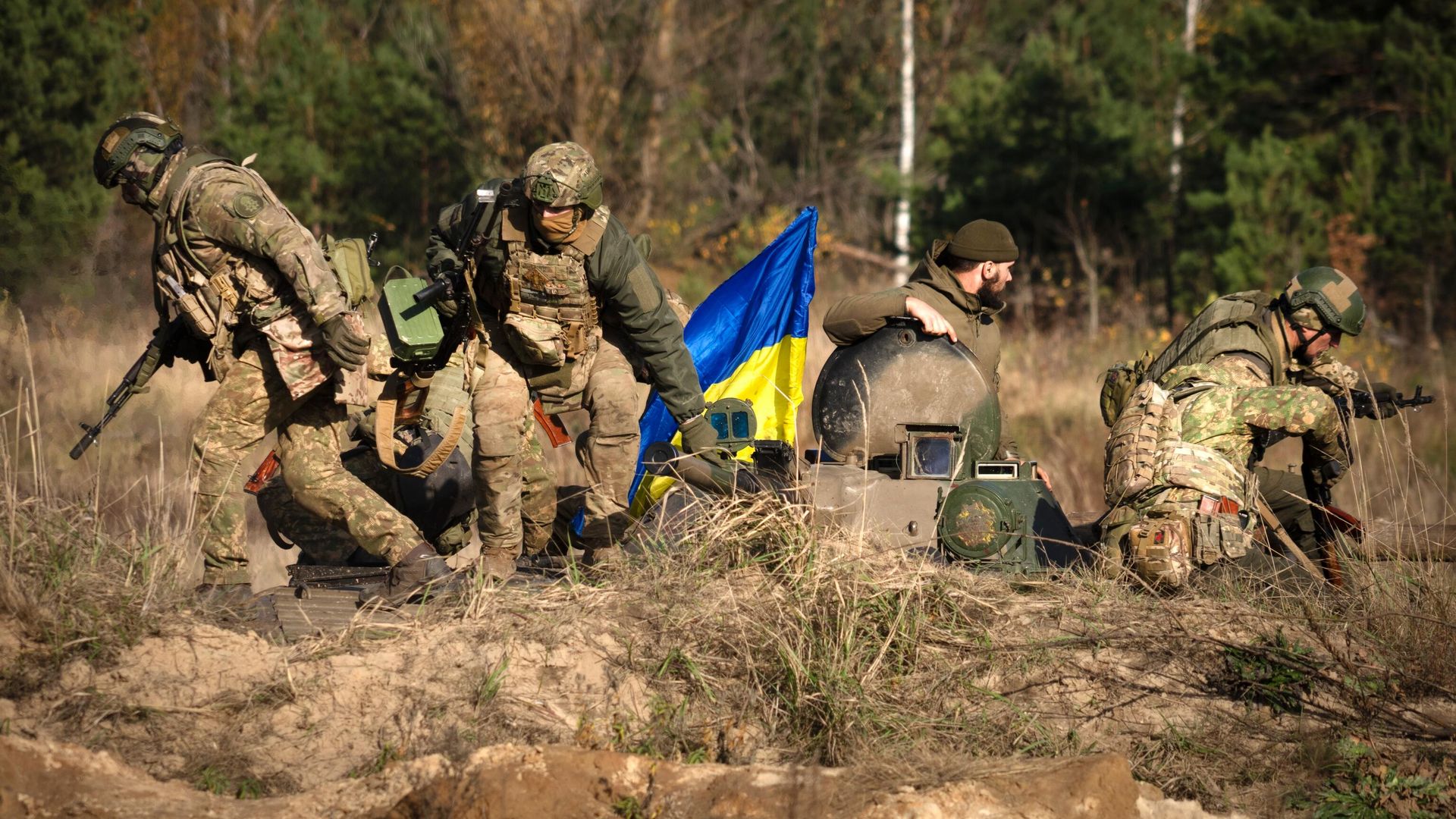 Украинские военные - РИА Новости, 1920, 07.12.2024