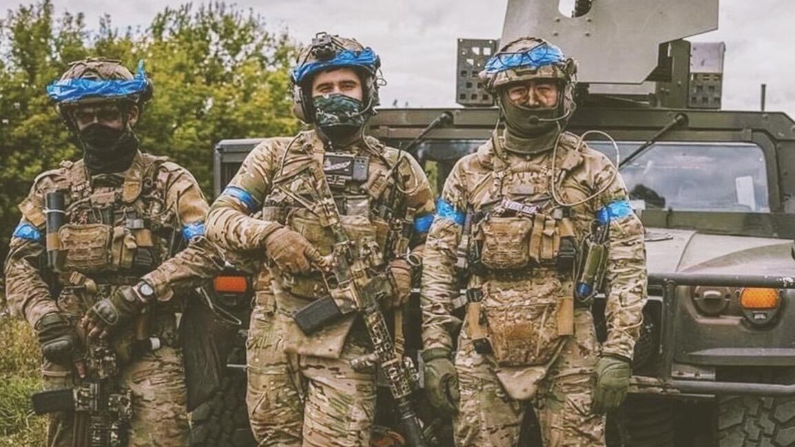 Наемники американской частной военной компании Forward Observation Group, которые участвуют в нападении на Курскую область Наемники американской частной военной компании Forward Observation Group, которые участвуют в нападении на Курскую область - РИА Новости, 1920, 21.08.2024