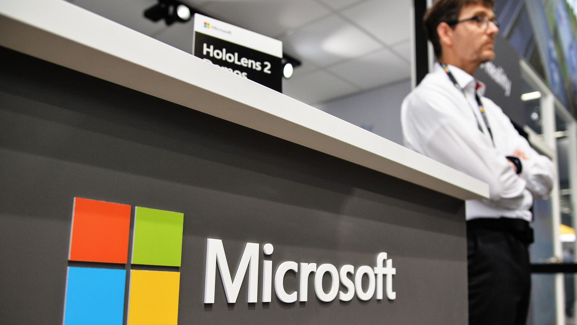 Стенд компании Microsoft Стенд компании Microsoft - РИА Новости, 1920, 06.01.2026