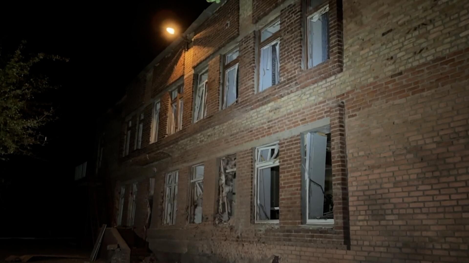 Поврежденный детский сад после обстрела ВСУ Поврежденный детский сад после обстрела ВСУ - РИА Новости, 1920, 22.08.2024