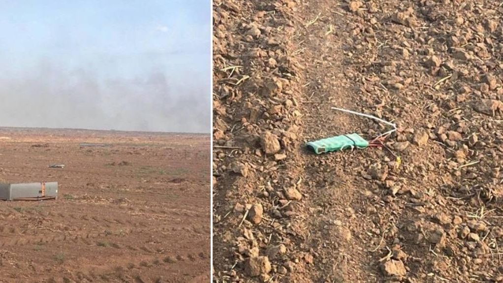 Обломки сбитых БПЛА в Калачёвском районе Волгоградской области Обломки сбитых БПЛА в Калачёвском районе Волгоградской области - РИА Новости, 1920, 22.08.2024