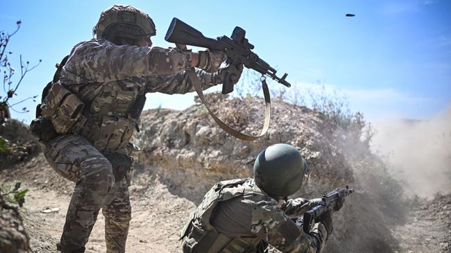 Российские военнослужащие