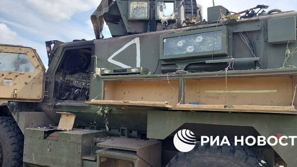 Техника, захваченная морпехами 810-й бригады в Курской области Техника, захваченная морпехами 810-й бригады в Курской области - РИА Новости, 1920, 17.09.2024