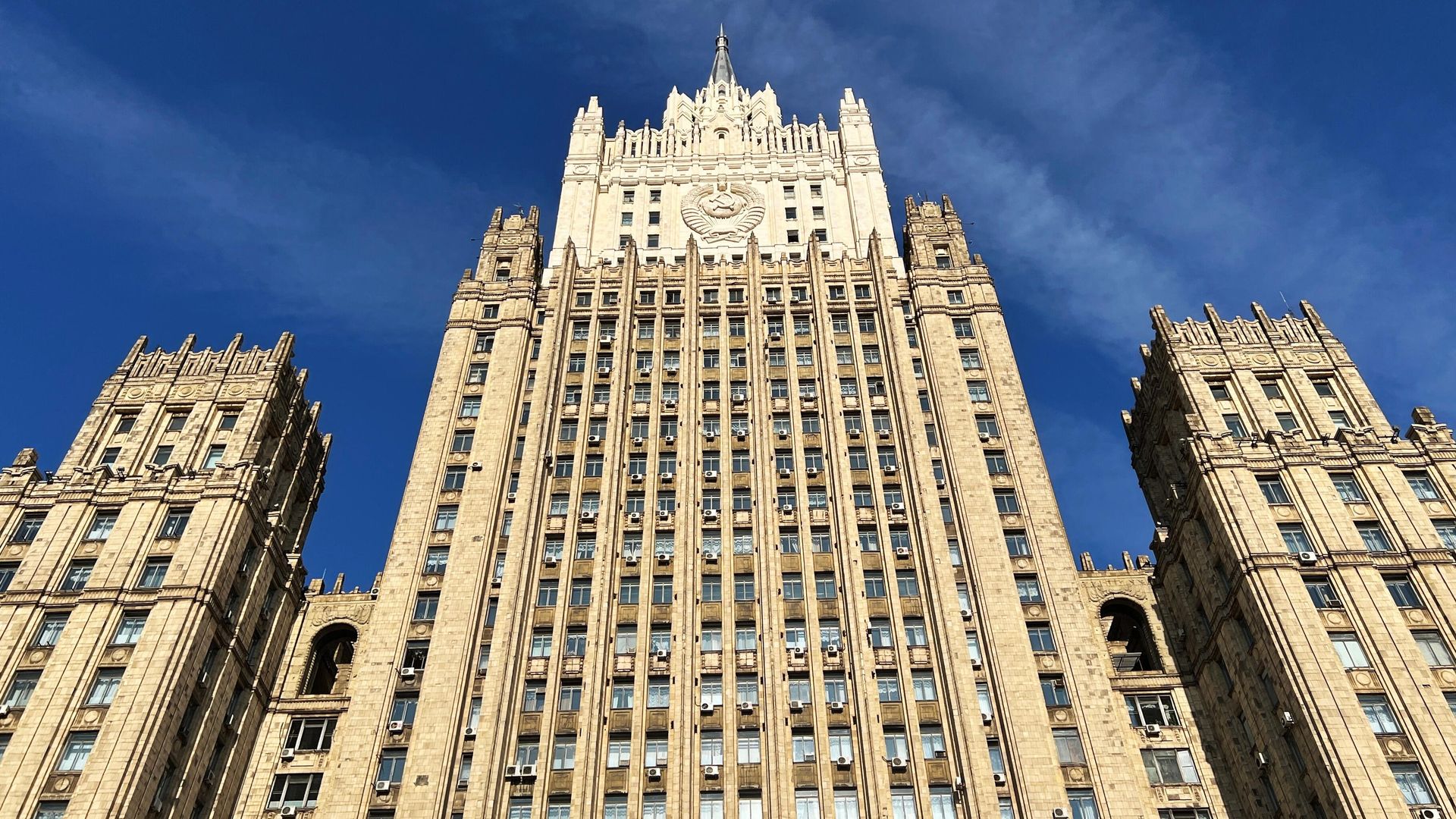 Здание Министерства иностранных дел РФ в Москве - РИА Новости, 1920, 05.10.2024