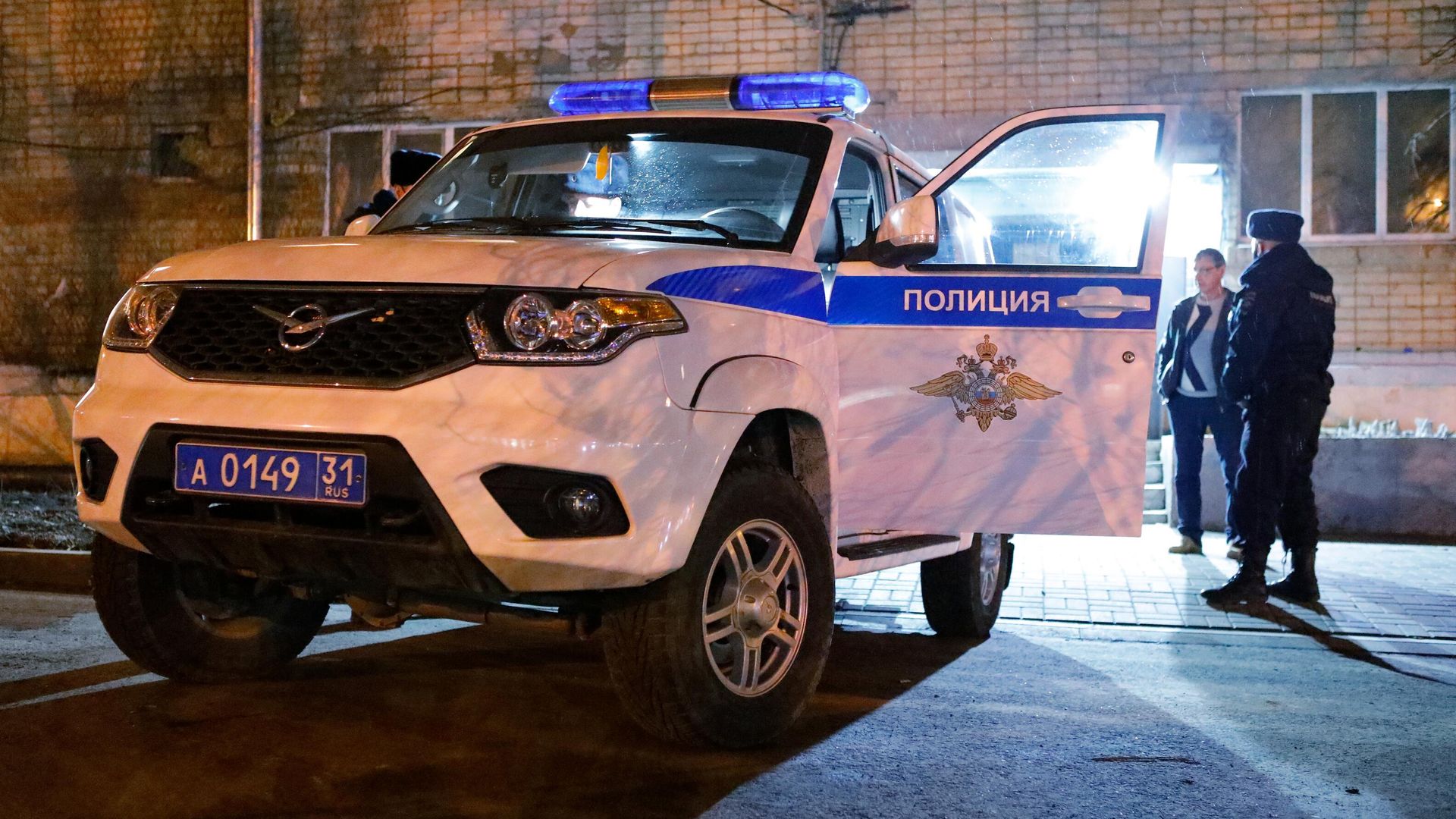 Автомобиль сотрудников отдельного батальона патрульно-постовой службы Управления МВД России по Белгородской области Автомобиль сотрудников отдельного батальона патрульно-постовой службы Управления МВД России по Белгородской области - РИА Новости, 1920, 02.09.2024