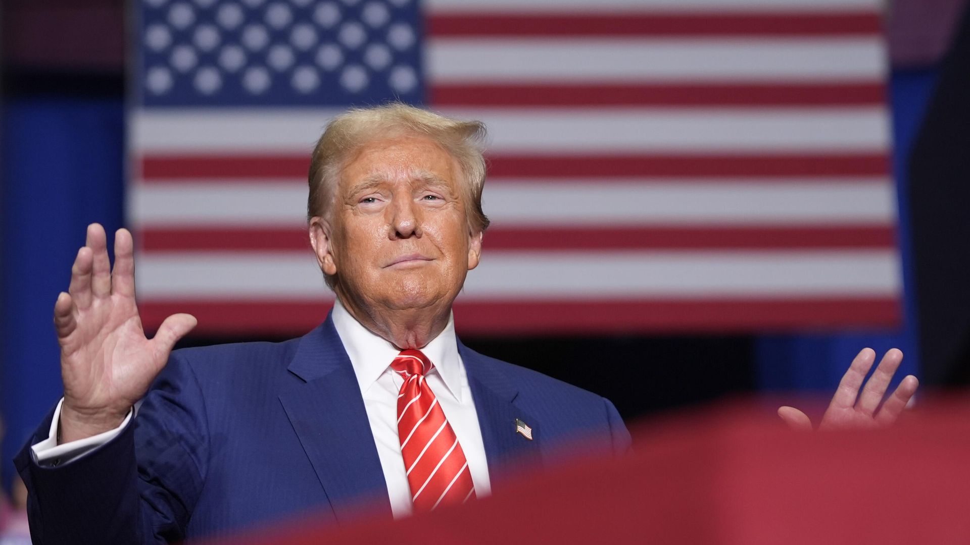 Кандидат в президенты от Республиканской партии Дональд Трамп - РИА Новости, 1920, 24.10.2024